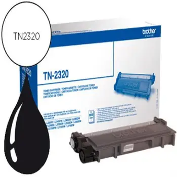 

Toner brother tn-2320 dcpl2520dw dcpl2540dn mfcl2700dw mfcl2720dw mfcl2740dw black 2600 pag 77368-TN2320