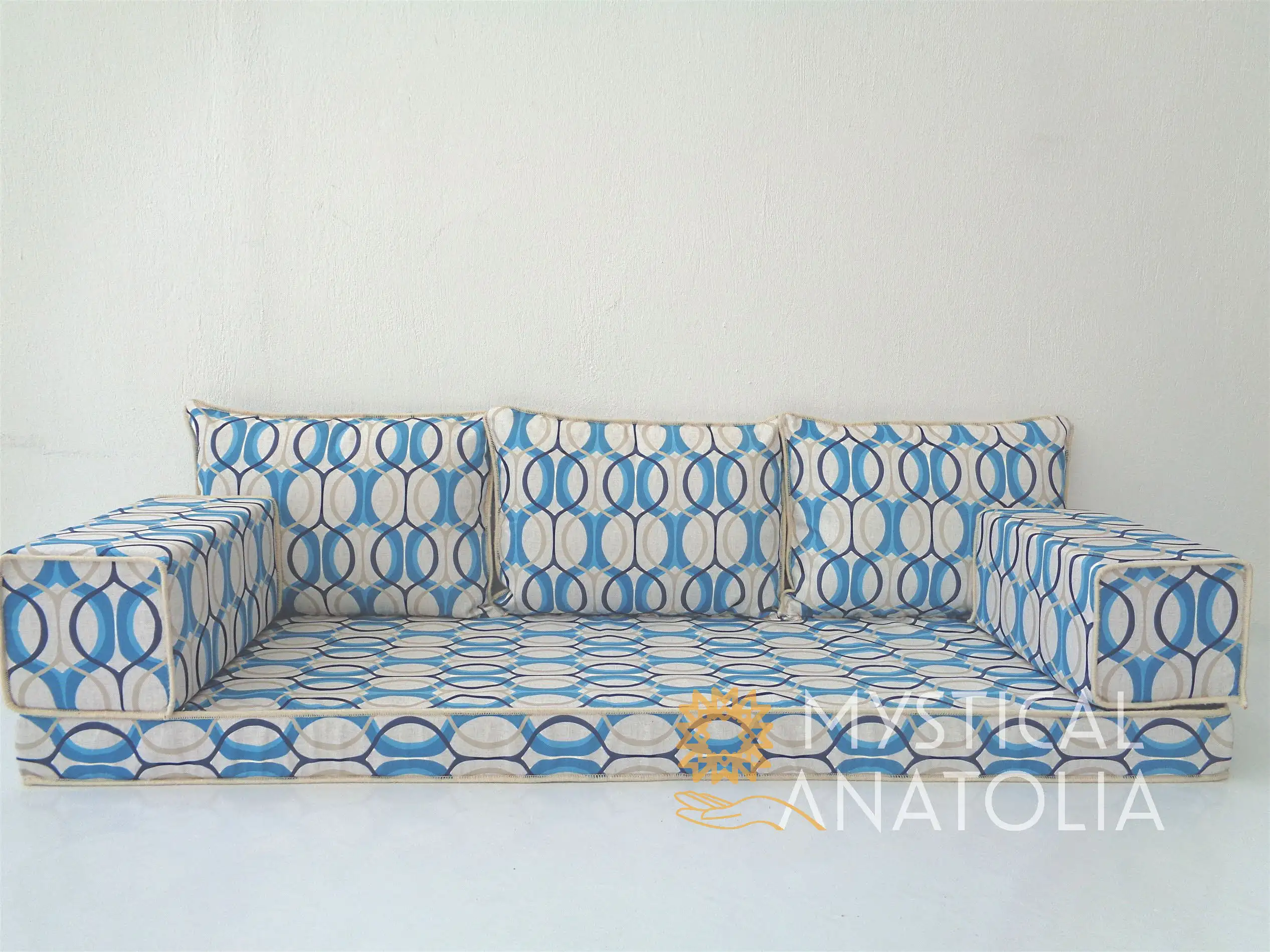 Japanese Floor Seating Living Room Furniture Couches Jalsa Majlis Modern Arabian Hookah Lounge Home Decor Bench Cushion