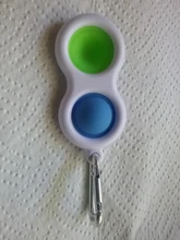 Juguete sencillo con hoyuelos para niños y adultos, juguete para aliviar el estrés, educativo, para edades tempranas, con autismo