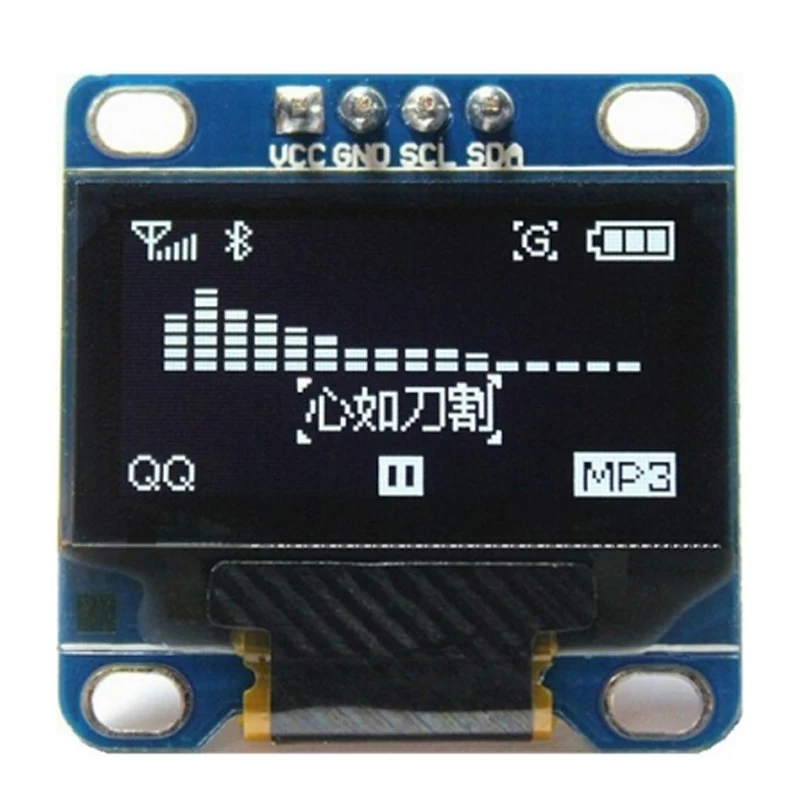 OLED I2C дисплей размером экрана 0.96 и разрешением 128×64