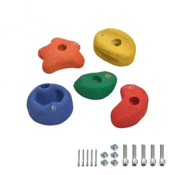 

Multicolored handles in the form of stones for scalodrom 90mm