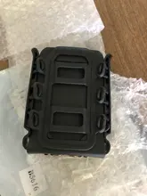 Bolsa de revista táctica Molle para Ar15 M4 5,56 7,62 9mm escorpión rápido Mag de liberación rápida Mag TPR funda con cubierta caja de engranaje de caza