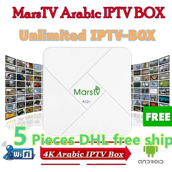 

5Pieces Free Shipping A12+ Arabic-IPTV BOX Lifetime Free Arabic TV Box
