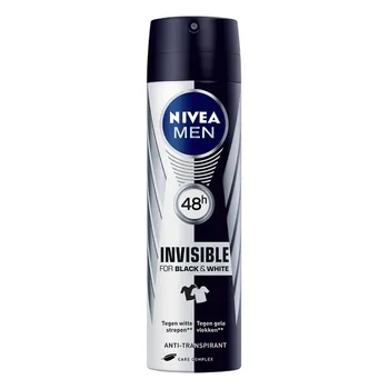 

Spray Deodorant Men Black & White Invisible Nivea (200 ml)