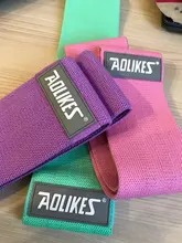 AOLIKES-Bandas de goma para Fitness, bandas de resistencia expansoras para banda elástica para ejercicio físico, entrenamiento, 3 unids/lote