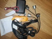 Eunavi 1set de Parktronic Kit de sensores de estacionamiento Led 4 6 8 sensores para todos los coches inversa asistencia Sistema de Control de Radar de marcha atrás