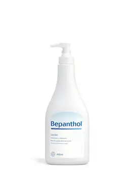 

Bepanthol body lotion 400 ml daily care for normal and dry skin.