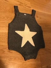 Ropa de primavera y otoño para bebé recién nacido, mono de punto para niño y niña, trajes sin mangas, ropa de estrella de corazón, 2019