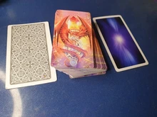Juego de cartas de Tarot de wizorards, cubierta de alta calidad, versión en inglés, juguete de adivinación, juego de La Fortuna, 2020