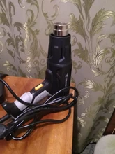 DEKO-pistola de calor eléctrica avanzada, 220V, 2000W, 2 temperaturas variables, con cuatro boquillas, accesorios, herramienta eléctrica