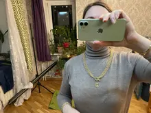 Chain Necklace Jewelry Coin Pendant Gold-Color Hot-Sale Women Metal Flashbuy for Alloy