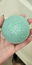 Konjac-esponja Exfoliante para limpieza Facial, 6 colores, Natural, Konnyaku, limpieza profunda