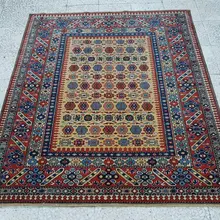 Английский ковер, винтажный ковер 4'10''X5'6''/148x168 см