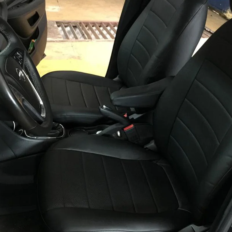 Для Opel Mokka с 12г. / Chevrolet Tracker III c 13г.(Мокка) модельные чехлы на сиденья из экокожи АВТОПИЛОТ экокожа