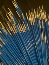 100 unids/set Micro Extra detalles pinceles para pintar arte pintura cepillos chino tradicional pintura al óleo