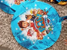 Figuras de acción de la Patrulla Canina, Set de juguetes de cumpleaños de Chase Marshall Sky Rubble, figura de globos de látex, decoración de fiesta, regalo