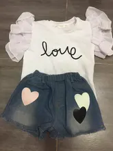 Shorts Suit Clothing Beautiful Summer-Style Kids Menoea Children 2pcs O-Neck Girls Floral