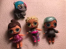 Mascota de unicornio sorpresa para niños, juguete de regalo para mascotas grandes y pequeñas, 1 pieza, LOL, uniponi, mono, perro, gato, conejo, 3-6cm