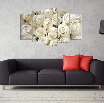 

Rose Themed 5 Piece Mdf Table