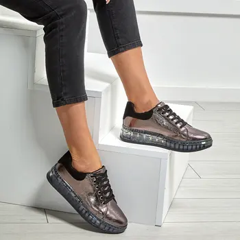 

FLO SKYLAND Gray Women 'S Sneaker Shoes BUTIGO