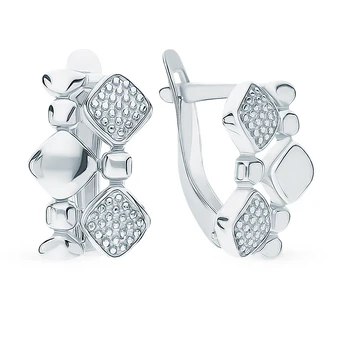 

Silver earrings sunlight sample 925 test
