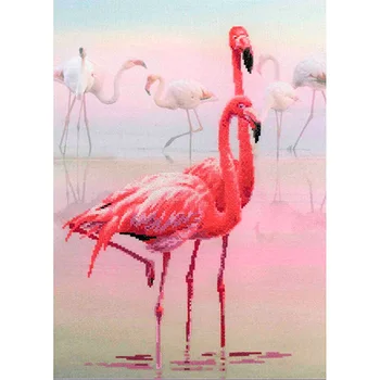 

Рт-0012 set for embroidery Riolis 'фламинго', 30*40 cm