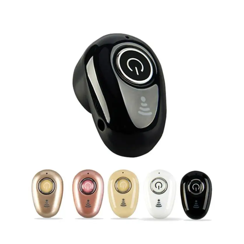 S650 Mini Single In-ear Sports 5.0 Button Bluetooth Headset Android iOS Earbud Wireless Stereo Earphone with Mic HD Noise Cancel (1)