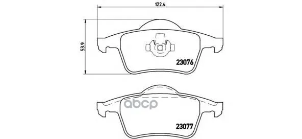 Колодки Тормозные Задние Brembo P86014 Brembo арт. P86014