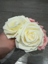 Rose-Flowers Bride Bouquet Scrapbooking Artificial Wedding-Party-Decorative Pe-Foam 