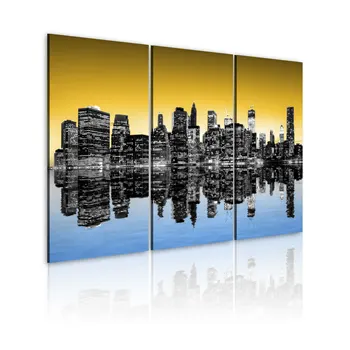 

Table-NYC in the mirror-triptych-120x80