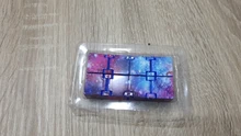 Cubo infinito creativo de 7 colores, cubo mágico para aliviar el estrés, Cubo de oficina, Flip Cubic, rompecabezas para detener el estrés, juguetes para Autismo