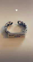 Vintage Silver Color Metal Punk Letter Open Rings Design Finger Rings for Women men Party