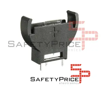 

2x VERTICAL BATTERY holder Button 3v CR2032 - BATTERY CELL SOCKET SP P039
