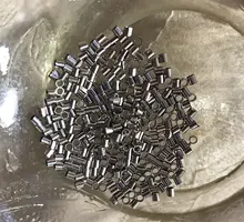 500 Uds 1,5 2,0 2,5mm cuentas engastadas de cierre de tubo de cobre dorado cuentas espaciadoras de tope para la fabricación de joyas suministros collar