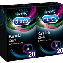 Презервативы Durex для взаимного удовольствия, 40 шт. в дополнительной упаковке