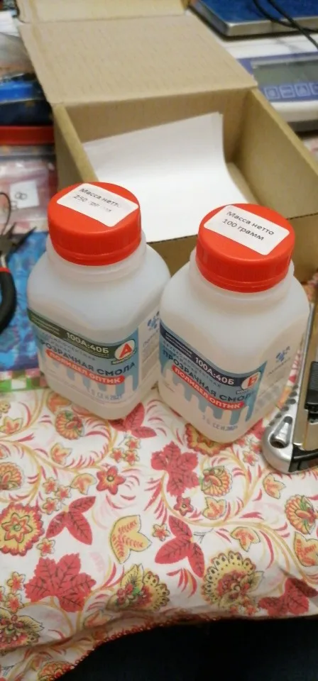 Отзыв о товаре Эпоксидная смола для творчества и рукоделия Полидел Оптик 350гр от пользователя M***a