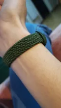 Pulsera de nailon trenzado para xiaomi Mi band 5, pulsera de nailon para xiaomi Mi band 4, 3 y 6