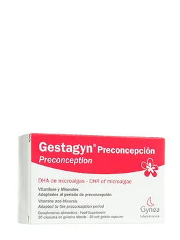 

Gestagyn preconcepcion 30 capsules vitamins and minerals adapted to the preconception period