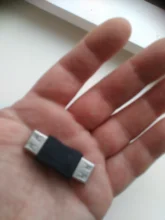 Adaptador de acoplador USB 2,0 tipo A hembra, convertidor F/F