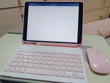 Funda para teclado y ratón para iPad 10,2, 2019, 2020, iPad 9,7, 5th, 6th, 7th, 8th, 8ª generación, Air 2, 3, 4, 10,9 Pro, 9,7, 10,5, 11, 2020