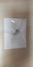 ANENJERY de Plata de Ley 925 copo de nieve hueco de flor Stud pendientes para las mujeres regalo de Navidad brincos oorbellen S-E267