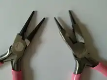 Juego de herramientas y accesorios de diseño para joyería DIY, manija bonita, Color rosa, antideslizante, empalme y fijación