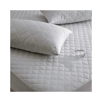 

Waterproof mattress protector Mattress Pad Quilting Fitted Water Liquid Proof Mattress Protector 100 Cotton 90x190 (7 DIFFERENT SIZE)