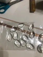 Pendant Jewelry Chandelier Suncatcher-Spacer Crystal-Prism Glass Faceted Clear Tear DIY