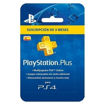 

Prepaid card for PLAY STATION PS4 subscription 3 months PLAYSTATION PLUS