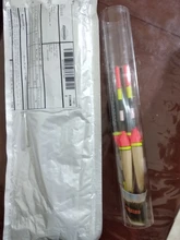 FTK Barguzinsky abeto de luz en la oscuridad 5 unids/lote pesca Float longitud 19-23cm flotador peso 2g-g 6 para la pesca de la carpa