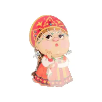 

Jewelry badge Russian beauty (52730)