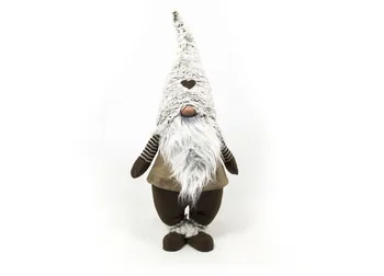 

Gnomo furnishing decorative pattern Gnomo Brown height 85 cm