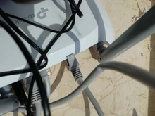 Cable RJ45 camaras de vigilancia con wifi , alimentación de CC, red de Internet Cat5, Cable LAN, conexión IP de POE cámara de vigilancia Ethernet