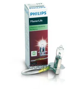Лампа 24v H3 70w Pk22s Master Life 24v 70w Pk22s Masterlife Philips арт. 13336MLC1